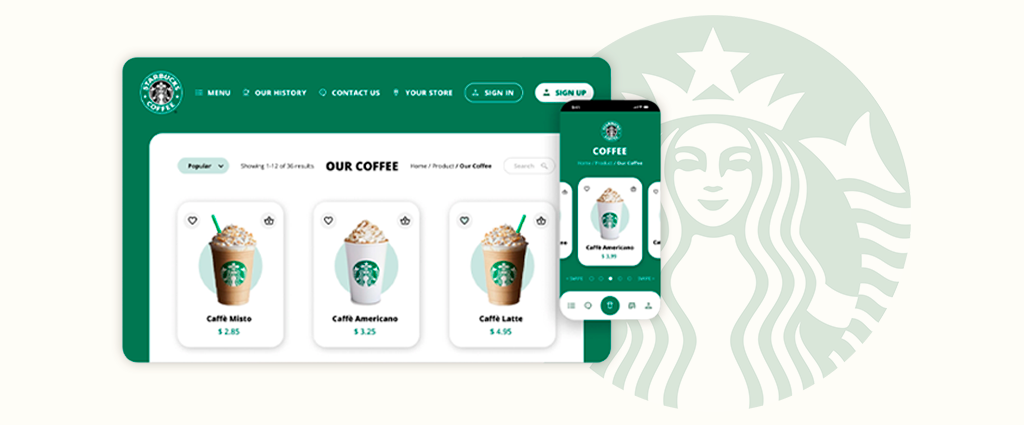 Starbucks lança e-commerce B2C