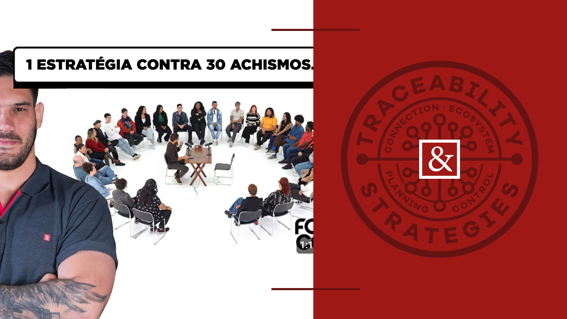 1 estratégia contra 30 achismos.