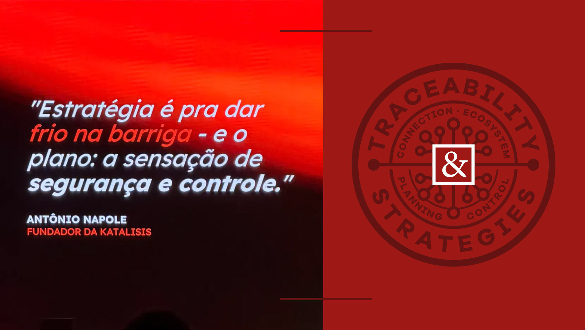 Frio na barriga é bom. Crescer no escuro, não.